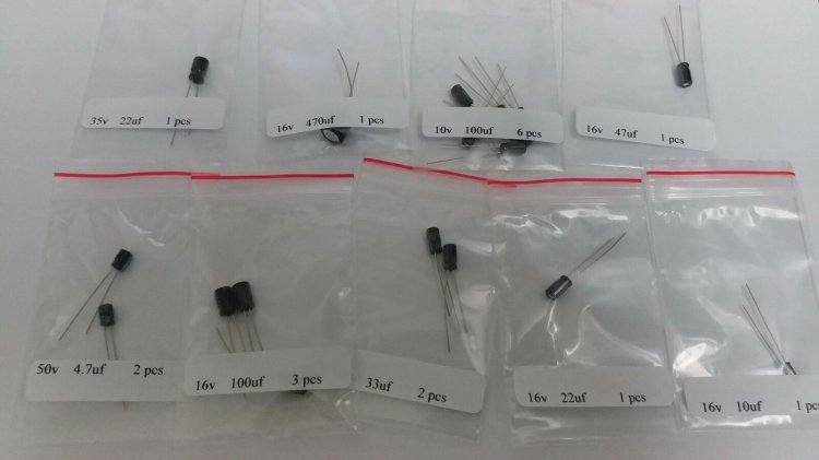 Pc-Engine GT/Turbo Express Capacitor Replacement set - Click Image to Close