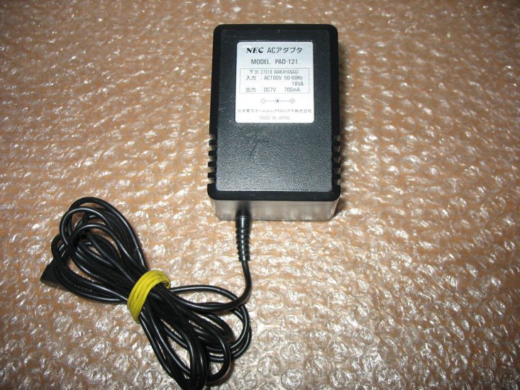 Pc-Engine GT Power supply - PAD-121 - Click Image to Close