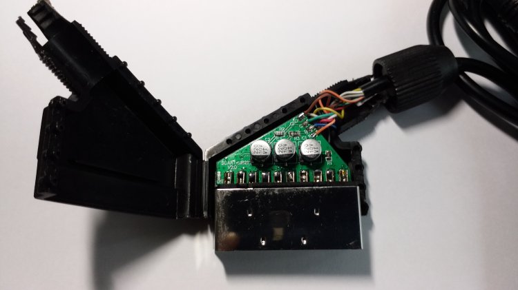 RGB JP PCB Board Scart Cable for Sega Genesis 2 Mega Drive MD 2 - Click Image to Close