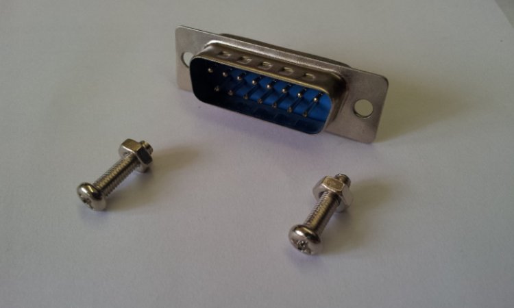 DB15 Male connector - Click Image to Close
