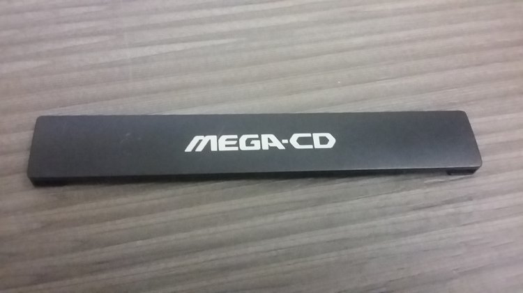 Mega CD Model 1 CD Tray name plate - Click Image to Close