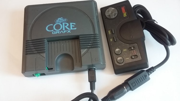 Turbo Grafx to Pc-Engine console game pad Adapter cable - Click Image to Close