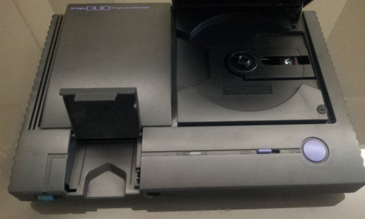 Pc-Engine DUO CD Rom console - Work JP/TurboGrafx game / S-Video - Click Image to Close