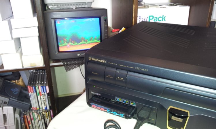 PIONEER LaserActive Console + Pc Engine + Mega Driive Pack - Click Image to Close