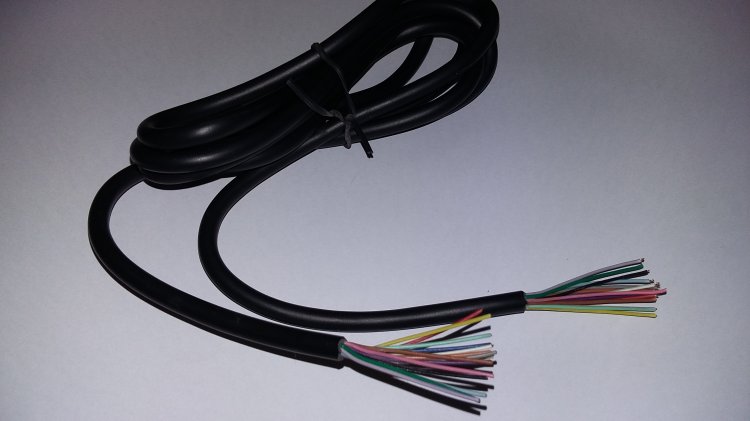 Rainbow cable - 1.6m for RGB/Scart cable - Click Image to Close