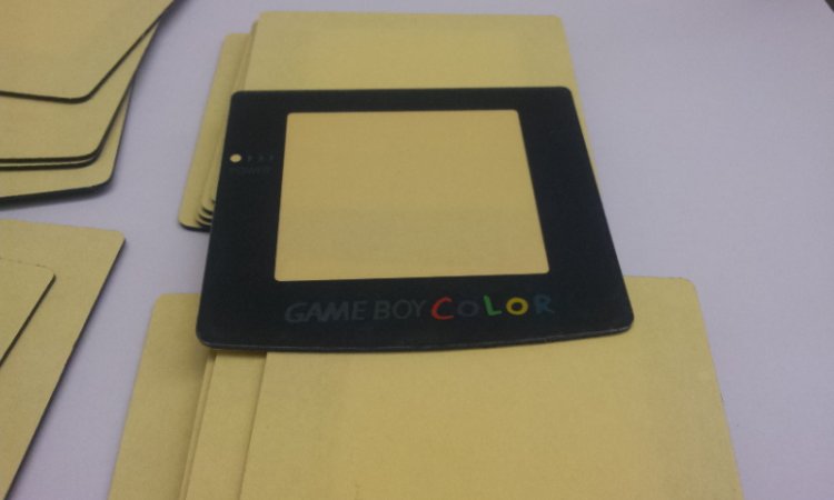 GameBoy Color Replacement Screen Protector - GBC - Click Image to Close
