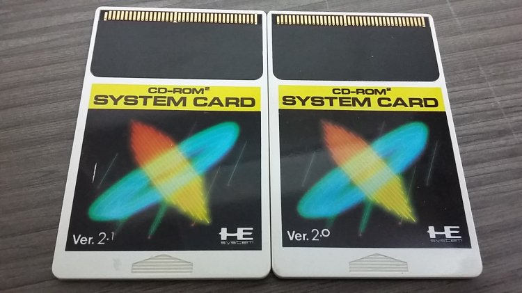 Pc-Engine System Card 2.0/2.1 - Click Image to Close