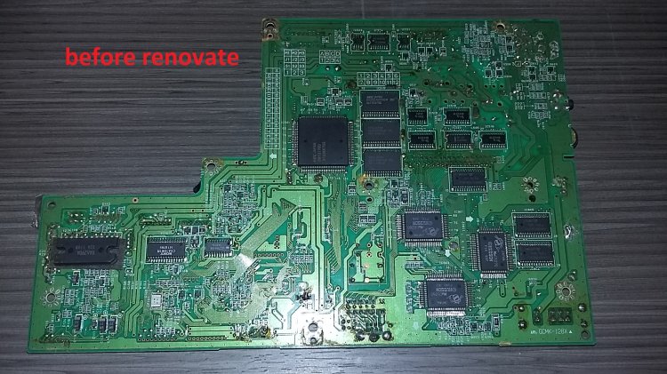Pc-Engine DUO MainBoard only - renovated - Click Image to Close