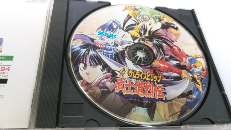 SNK CD Game:Samurai Shodown RPG Samurai Spirits Bushido Retsuden - Click Image to Close