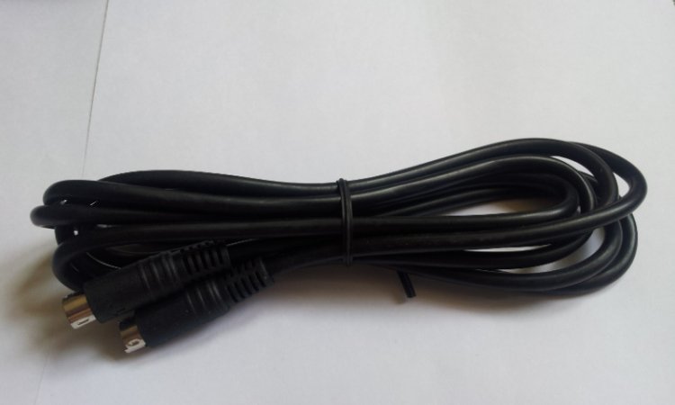 6ft 6Feet S-Video 4 Pin Male to Male Cord Cable - Click Image to Close