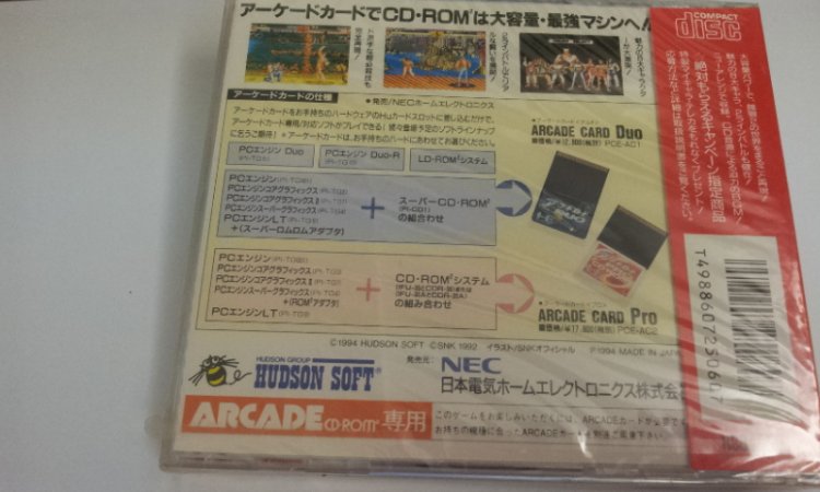 Pc-Engine ACD: Fatal Fury 2 - Brand New condition - Click Image to Close