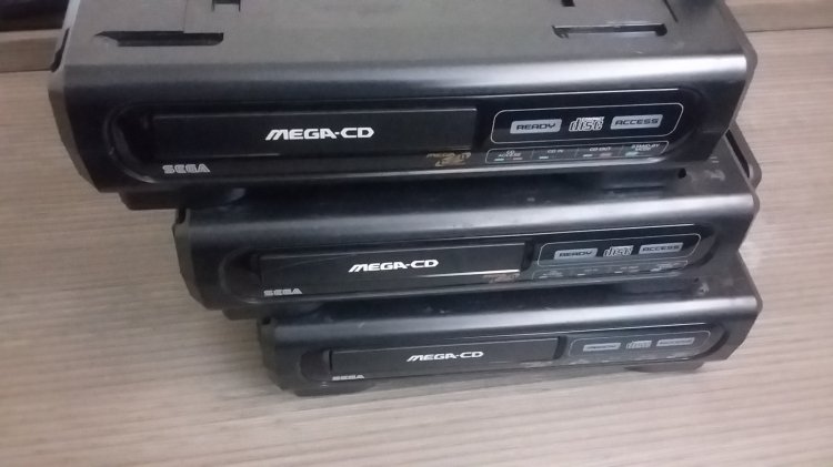 Sega Mega Drive CD console (Front Loading CD Console ) - Click Image to Close