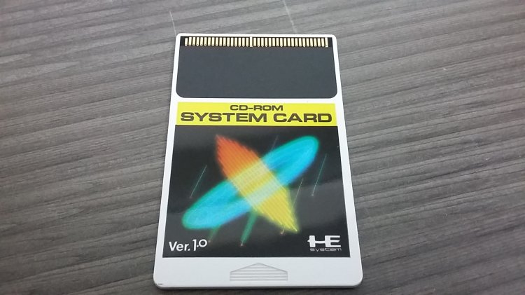 Pc-Engine System Card 1.0 - Click Image to Close