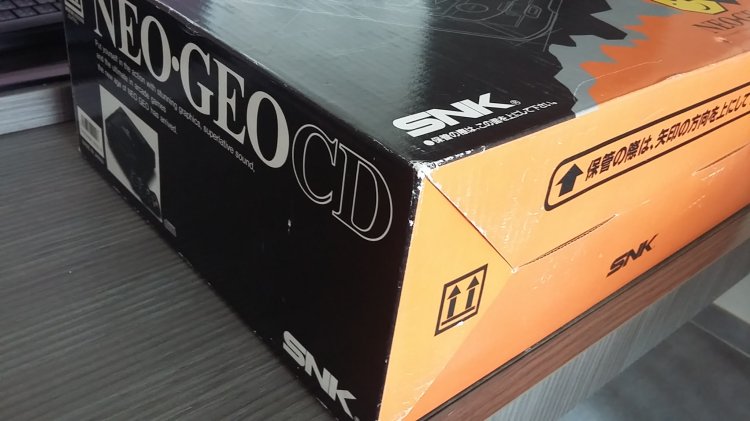 SNK Neo Geo CD console - Boxed - Click Image to Close