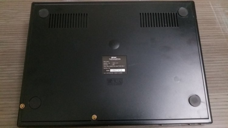 SNK Neo Geo AES console system UniBios 3.3 - Click Image to Close