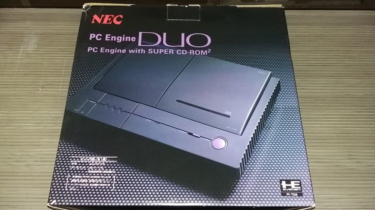 Pc-Engine DUO CD Rom console - Boxed: B - Click Image to Close