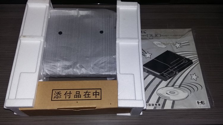 Pc-Engine DUO CD Rom console - Boxed: B - Click Image to Close