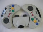 Sega Saturn Wireless controller pad - complete set