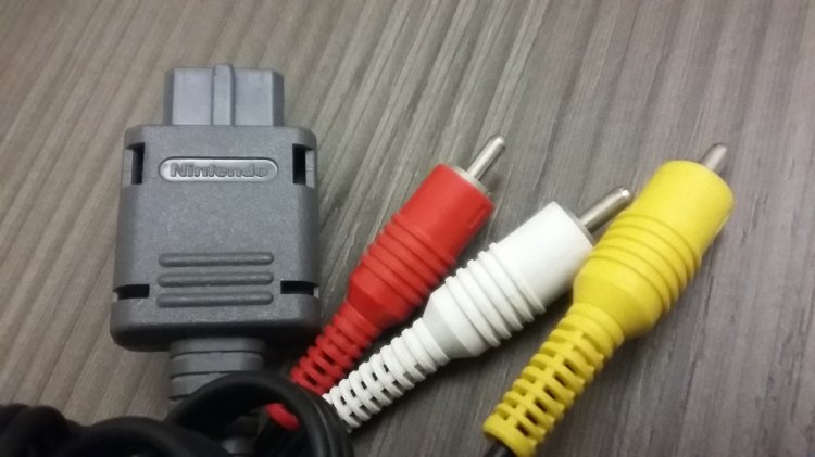 Super Famicom AV cable - Original - Click Image to Close