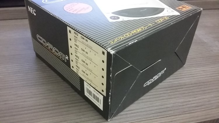 Pc-engine CD Rom2 console - Boxed - Click Image to Close