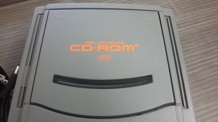 Pc-Engine Super CD Rom 2 - boxed Item B - Click Image to Close