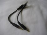 Small Jumper power cable for Super CD Rom2 to Core Grafx