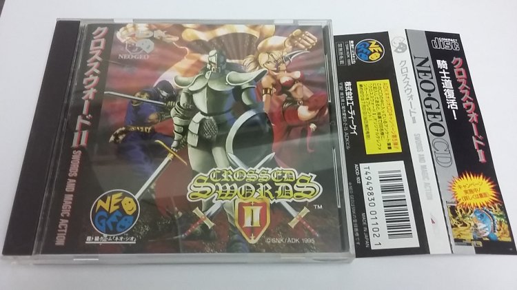 SNK CD Game: Crossed Swords - Click Image to Close