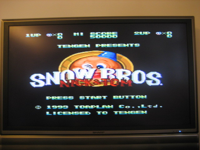 Mega Drive: Snow Bros - Click Image to Close