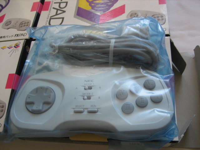 NEC PCFX game controller pad - Brand New - Click Image to Close
