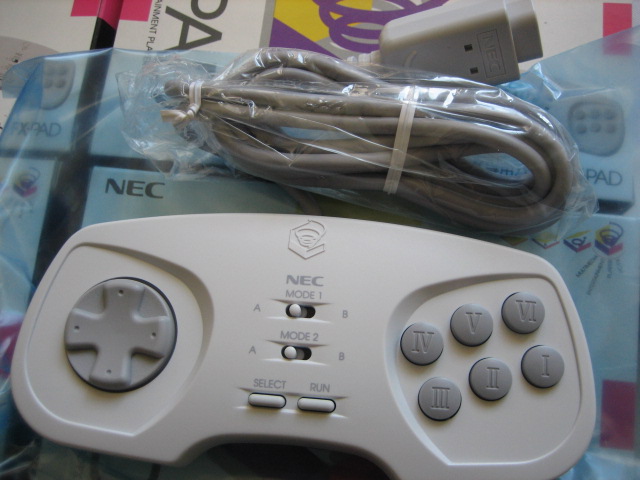 NEC PCFX game controller pad - Brand New - Click Image to Close