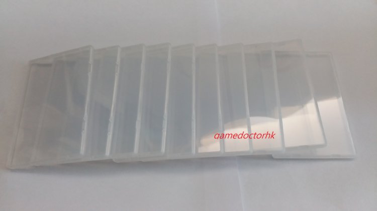 10 Piece Set Pc Engine Hu Card Plastic Case - Click Image to Close