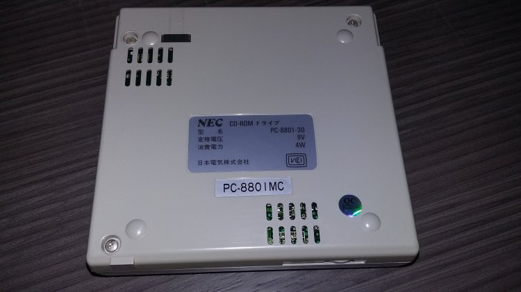 NEC PC8801MC CD Rom - Click Image to Close