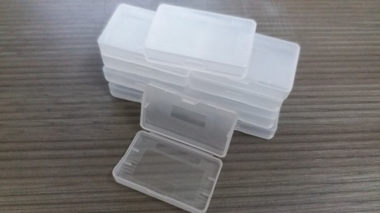 10 Piece set Game Boy Advance game Cartridge Plastic Case - Click Image to Close