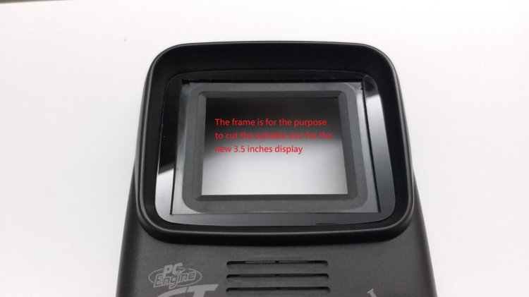 3.5" LCD display for Pc-Engine GT / Turbo Express - Click Image to Close