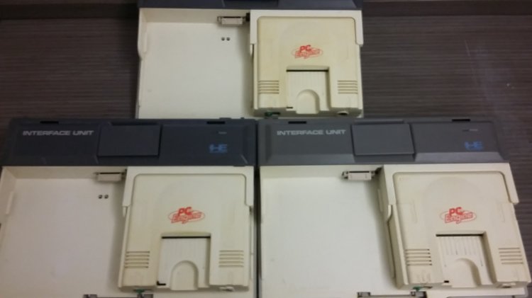 Pc-Engine + interface unit - Work Japanese/US Turbo Hucard games - Click Image to Close