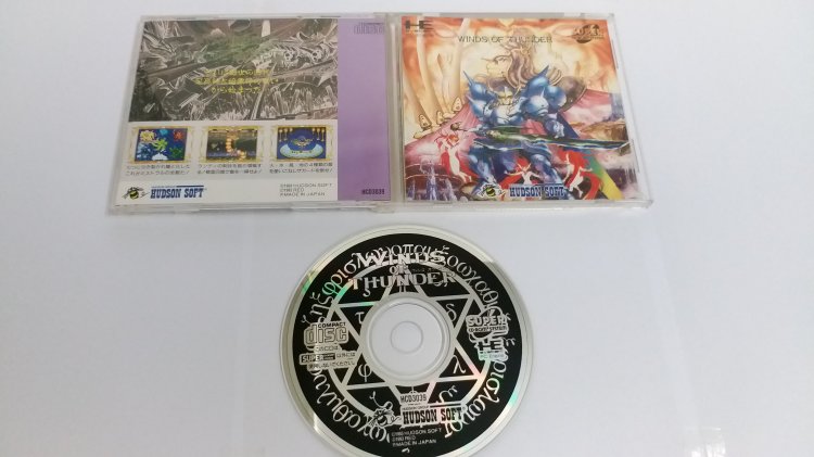 Pc-Engine CD: Winds Of Thunder - Click Image to Close