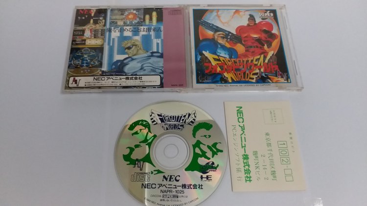 Pc-Engine CD: Forgotten Worlds - Click Image to Close