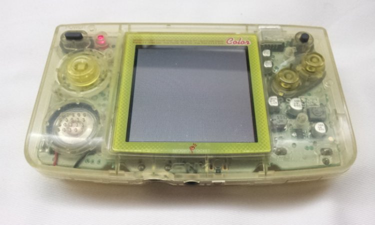 SNK Neo Geo Pocket color console system - Click Image to Close