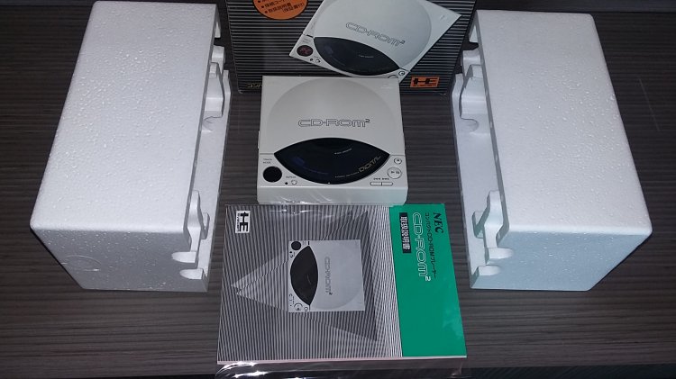 Pc-engine CD Rom2 console - Boxed - Click Image to Close
